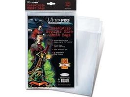 Supplies Ultra Pro - Comic Series - Resealable Regular Size Comic Bags - Package of 100 - Cardboard Memories Inc.