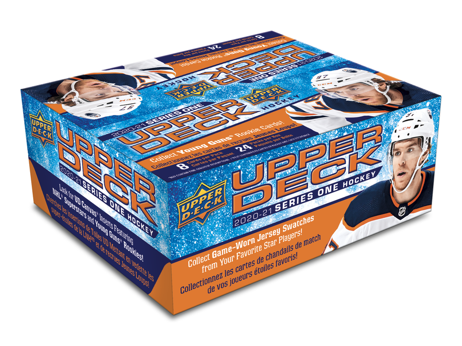 Sports Cards Upper Deck - 2020-21 - Hockey - Series 1 - Retail Box - Cardboard Memories Inc.