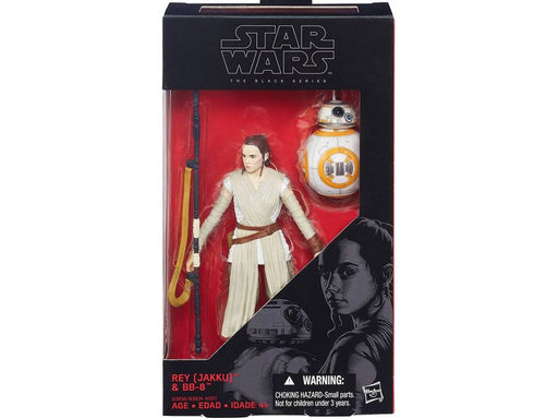 Action Figures and Toys Hasbro - Star Wars - The Black Series - Rey Jakku - and BB-8 - Cardboard Memories Inc.