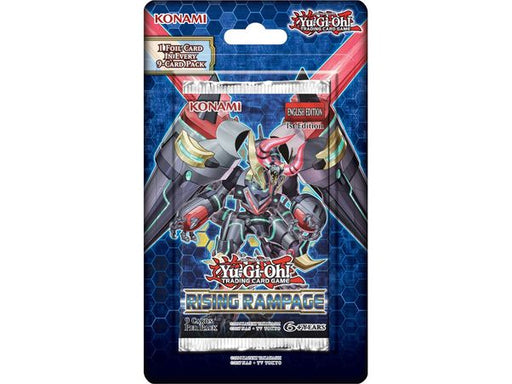 Trading Card Games Konami - Yu-Gi-Oh! - Rising Rampage - Blister Pack - Cardboard Memories Inc.
