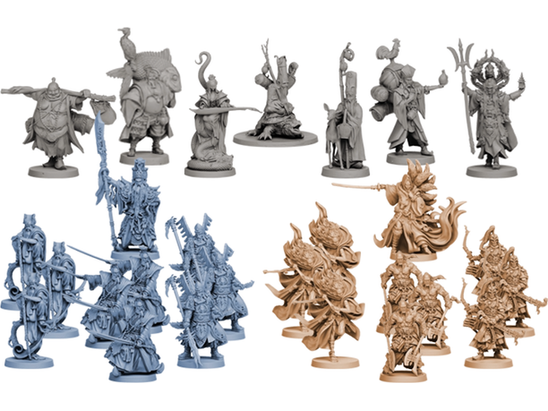 Board Games Cool Mini or Not - Rising Sun - Dynasty Invasion Expansion - Cardboard Memories Inc.