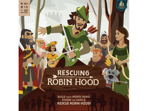 Board Games Castillo Games - Rescuing Robin Hood - Cardboard Memories Inc.