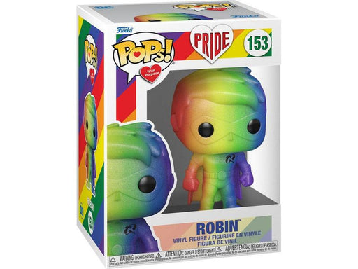 Action Figures and Toys POP! - With Purpose - DC Comics Pride - Robin - Cardboard Memories Inc.
