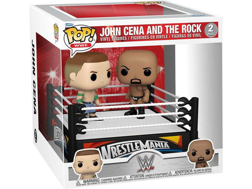 Action Figures and Toys POP! - WWE - John Cena vs. The Rock - Cardboard Memories Inc.