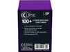Supplies Ultra Pro - Eclipse - 2 Piece Box - 100 Count - Royal Purple - Cardboard Memories Inc.
