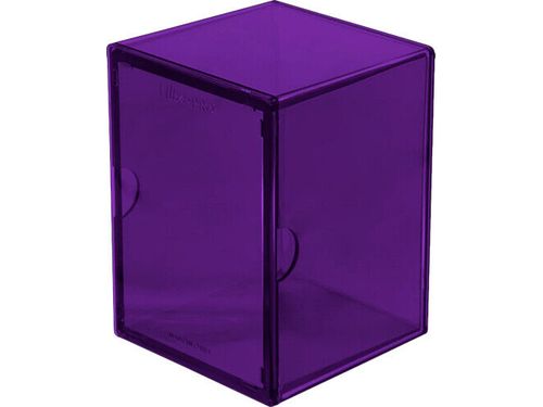 Supplies Ultra Pro - Eclipse - 2 Piece Box - 100 Count - Royal Purple - Cardboard Memories Inc.