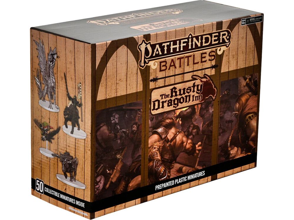 Paizo - Pathfinder Battles - Rusty Dragon Inn - Box Set — Cardboard ...