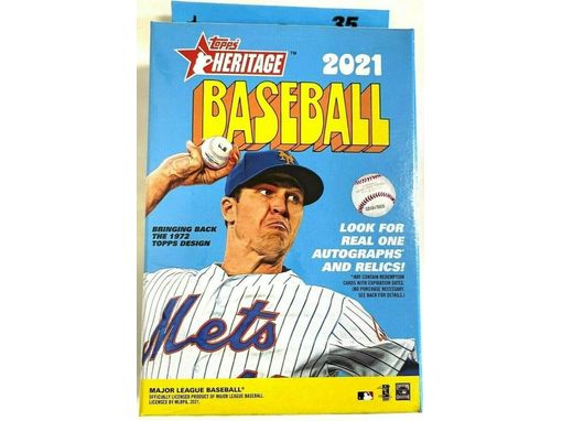 Sports Cards Topps - 2021 - Baseball - Heritage - Hanger Box - Cardboard Memories Inc.