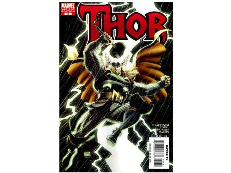 Comic Books Marvel Comics - Thor (2007) 008 - Adams Variant Edition (Cond. VF-) - 8415 - Cardboard Memories Inc.
