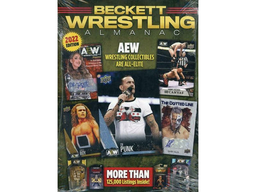 Price Guides Beckett - Wrestling Almanac - 2022 Edition - Cardboard Memories Inc.