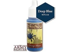 Paints and Paint Accessories Army Painter - Warpaints - Deep Blue - WP1116 - Cardboard Memories Inc.