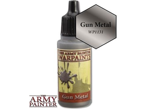 Paints and Paint Accessories Army Painter - Warpaints - Gun Metal - WP1131 - Cardboard Memories Inc.
