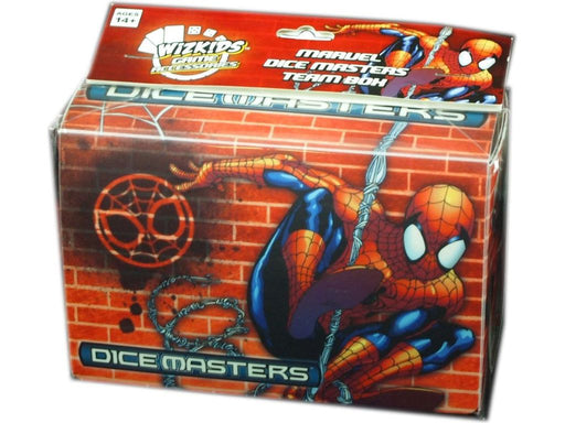 Dice Masters Wizkids - Marvel Dice Masters Team Box - Spiderman - Cardboard Memories Inc.