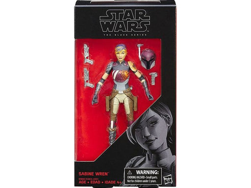 Action Figures and Toys Hasbro - Star Wars - The Black Series - Sabine Wren - Cardboard Memories Inc.