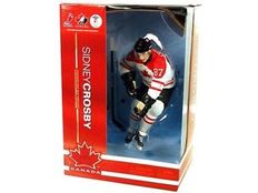 Action Figures and Toys McFarlane Toys -NHL - Team Canada - Sydney Crosby - Cardboard Memories Inc.