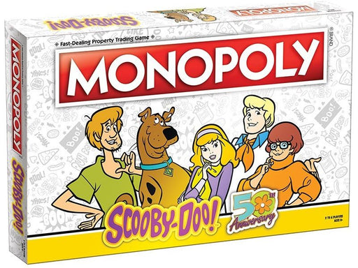 Board Games Usaopoly - Monopoly - Scooby-Doo! - 50th Anniversary Collectors Edition - Cardboard Memories Inc.