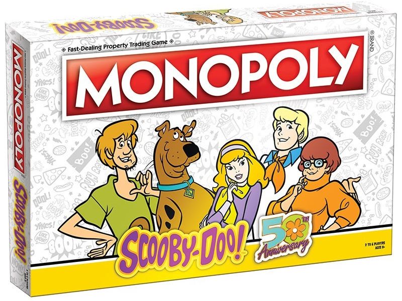 Board Games Usaopoly - Monopoly - Scooby-Doo! - 50th Anniversary Collectors Edition - Cardboard Memories Inc.