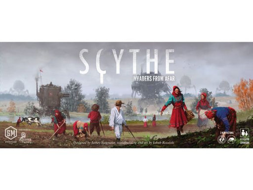 Board Games Stonemaier Games - Scythe - Invaders From Afar - Cardboard Memories Inc.