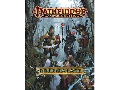 Role Playing Games Paizo - Pathfinder - Campaign Setting - Inner Sea Races - Hardcover - PF0008 - Cardboard Memories Inc.