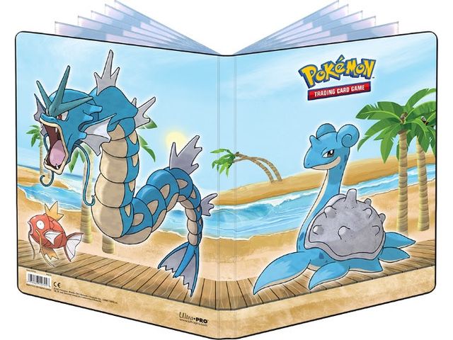 Trading Card Games Pokemon - 9 Pocket Portfolio Binder - Gallery Seaside Series - Cardboard Memories Inc.