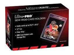 Supplies Ultra Pro - Semi-Rigid Card Holders Package of 200 - Cardboard Memories Inc.