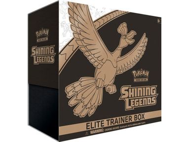 Trading Card Games Pokemon - Shining Legends - Elite Trainer Box - Cardboard Memories Inc.