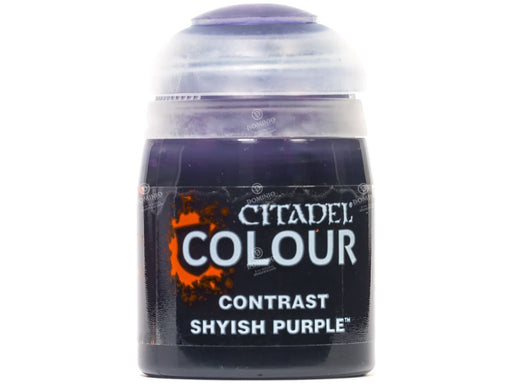 Paints and Paint Accessories Citadel Contrast Paint - Shyish Purple - 29-15 - Cardboard Memories Inc.
