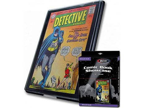 Comic Supplies BCW - Comic Book Showcase - Silver - Cardboard Memories Inc.