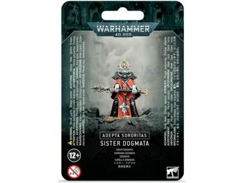 Collectible Miniature Games Games Workshop - Warhammer 40K - Adepta Sororitas - Sister Dogmata - 52-32 - Blister - Cardboard Memories Inc.