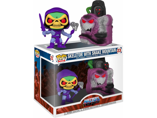 Action Figures and Toys POP! - Television - Masters of The Universe - Skeletor with Snake Mountain - Cardboard Memories Inc.