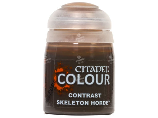 Paints and Paint Accessories Citadel Contrast Paint - Skeleton Horde (Old Barcode) - 29-26 - Cardboard Memories Inc.