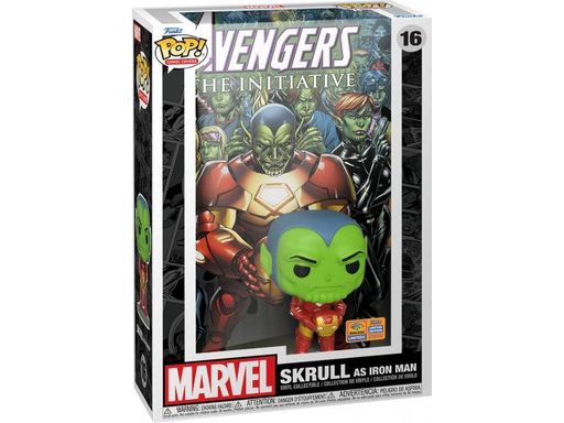 Action Figures and Toys POP! - Marvel - Comic Covers - Skrull as Iron Man - Cardboard Memories Inc.