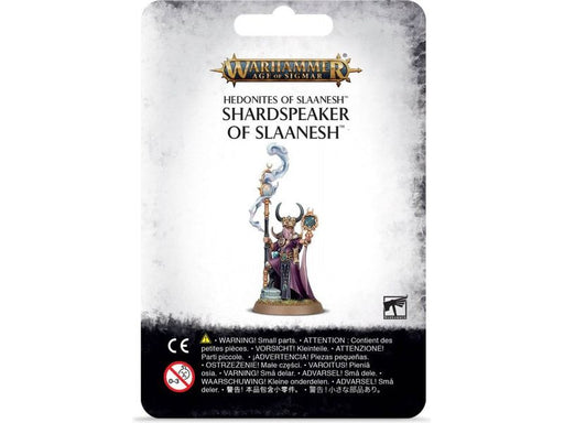 Collectible Miniature Games Games Workshop - Warhammer Age of Sigmar - Hedonites of Slaanesh - Shardspeaker of Slaanesh - 83-88 - Cardboard Memories Inc.