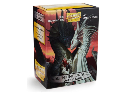 Supplies Arcane Tinmen - Dragon Shield Sleeves - Limited Edition Art Sleeves - Valentine Dragons - Cardboard Memories Inc.
