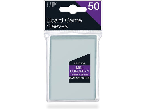 Supplies Ultra Pro - Board Game Card Sleeves - Mini European - 44mm x 68mm - Cardboard Memories Inc.