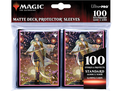 Supplies Ultra Pro - Magic the Gathering - Deck Protectors - Standard Size - 100 Count - Kamigawa Neon Dynasty - Cardboard Memories Inc.