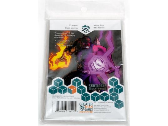 Supplies Greater Than Games - Card Sleeves - Large 25ct - Cardboard Memories Inc.