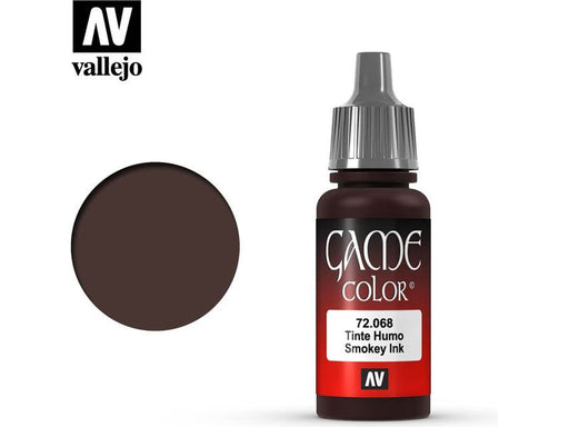 Paints and Paint Accessories Acrylicos Vallejo - Smokey Ink - 72 068 - Cardboard Memories Inc.