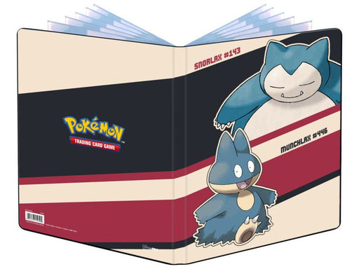 Trading Card Games Pokemon - Snorlax and Munchlax - 9 Pocket Portfolio Binder - Cardboard Memories Inc.