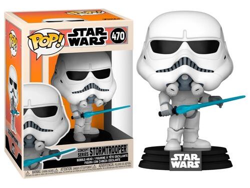Action Figures and Toys POP! -  Movies - Star Wars - Concept Series - Snowtrooper - Cardboard Memories Inc.