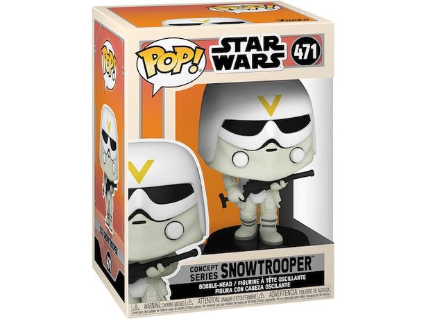 Action Figures and Toys POP! - Movies - Star Wars - Concept Series - Snowtrooper - Cardboard Memories Inc.