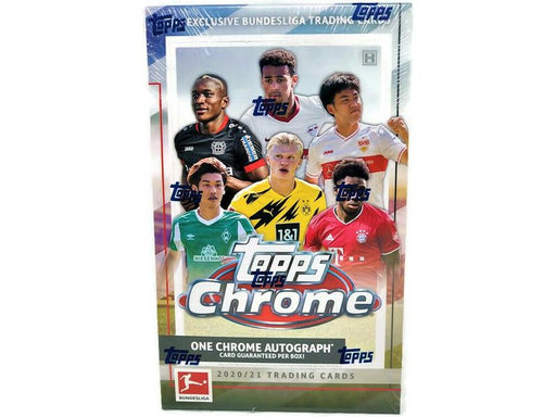 Sports Cards Topps - 2021 - Soccer - Bundesliga - Chrome - Hobby Box - Cardboard Memories Inc.