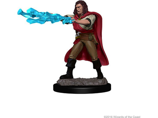 Role Playing Games Wizkids - Dungeons and Dragons - Unpainted Miniature - Nolzurs Marvellous Miniatures - Human Male Sorcerer - 72628 - Cardboard Memories Inc.