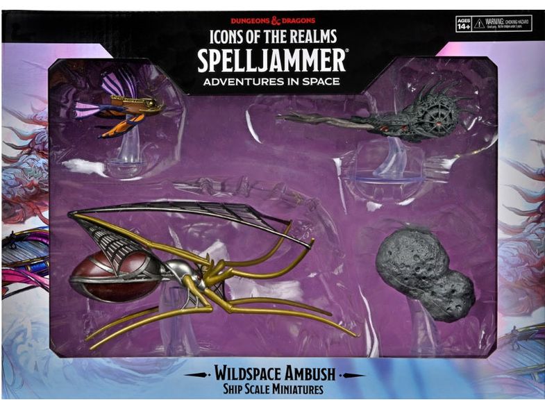 Role Playing Games Wizards of the Coast - Dungeons and Dragons - Spelljammer - Adventures in Space - Wildspace Ambush - Cardboard Memories Inc.