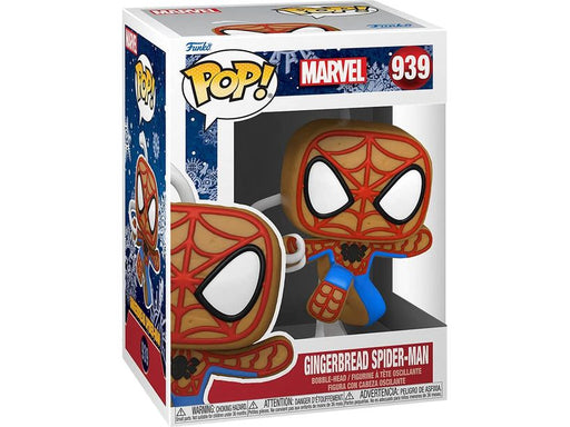 Action Figures and Toys POP! - Marvel - Gingerbread Spider-Man - Cardboard Memories Inc.