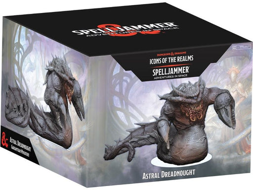 Role Playing Games Wizards of the Coast - Dungeons and Dragons - Icons of the Realms - Spelljammer Adventures in Space - Astral Dreadnought - Cardboard Memories Inc.