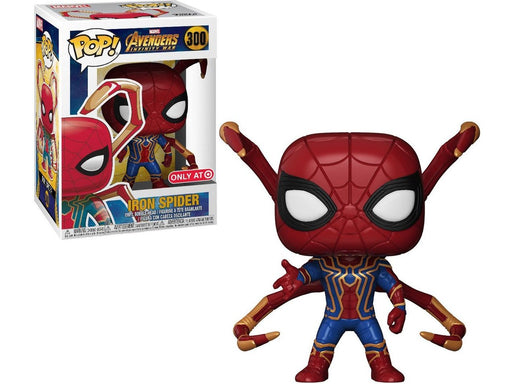Action Figures and Toys POP! -  Movies - Marvel Avengers Infinity War - Iron Spider with Legs - Cardboard Memories Inc.