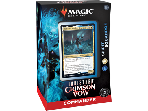 Trading Card Games Magic the Gathering - Innistrad Crimson Vow - Commander Deck - Spirit Squadron - Cardboard Memories Inc.