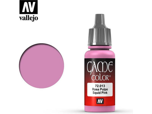 Paints and Paint Accessories Acrylicos Vallejo - Squid Pink - 72 013 - Cardboard Memories Inc.