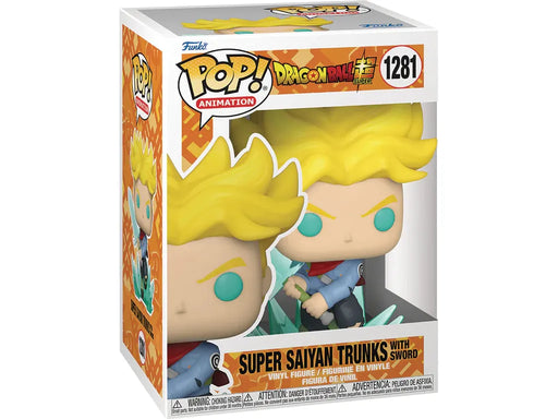 Action Figures and Toys POP! - Animation - DragonBall Super - Super Saiyan Trunks with Sword - Cardboard Memories Inc.